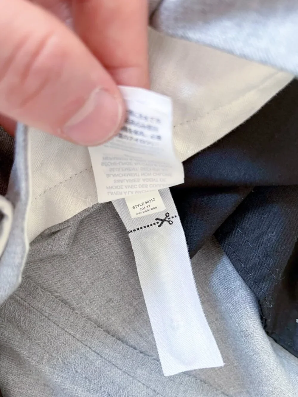 J Crew Bowery Slim Fit Mens Light Gray Cotton Dress Pants 31x30